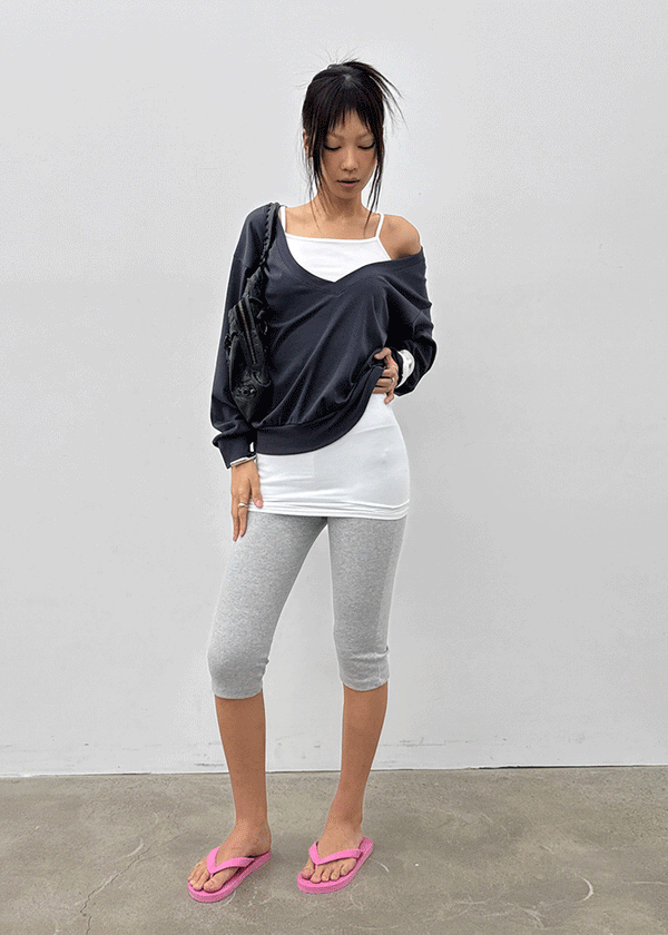 Bhen Deep V-neck Summer Sweatshirt