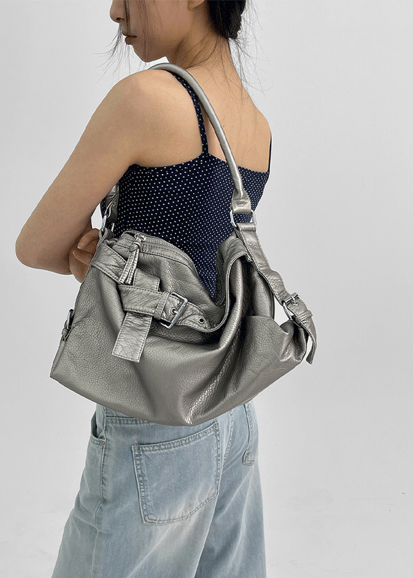 Geldon Two way Belt Leather Shoulder Bag