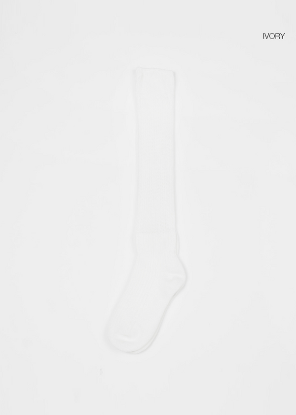 四分之一高筒膝襪