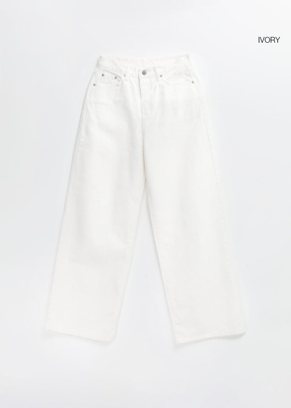 Tully 基本寬鬆棉褲