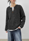 Kaolt Button Loose Fit Knit