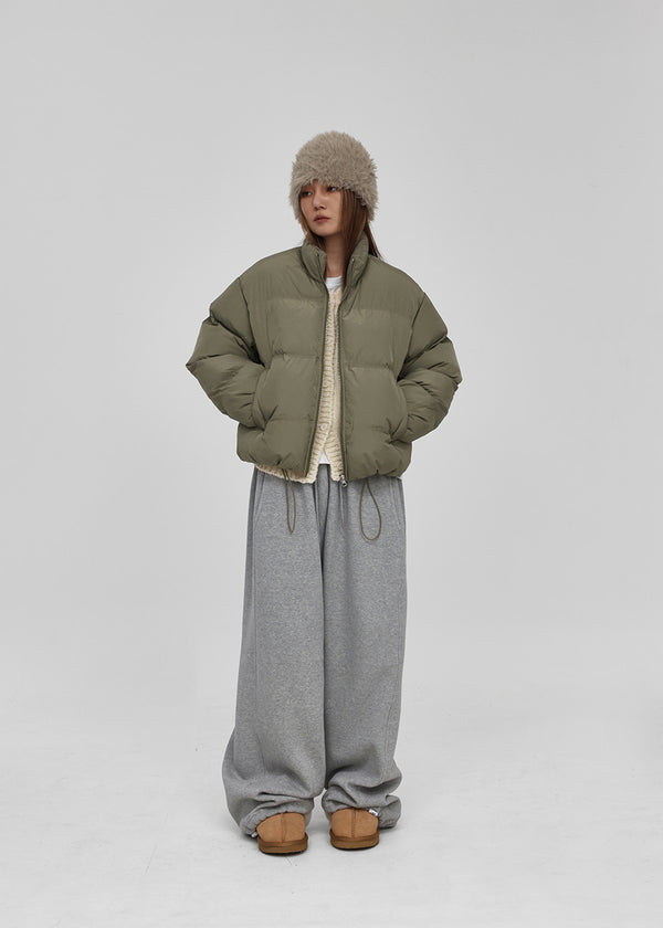 (中性)毛绒绳裤