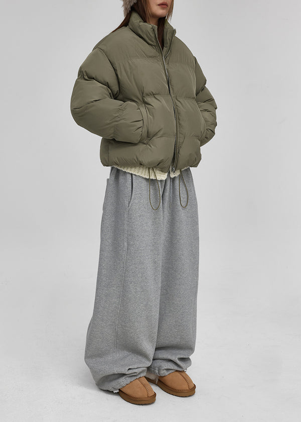 (中性)毛绒绳裤