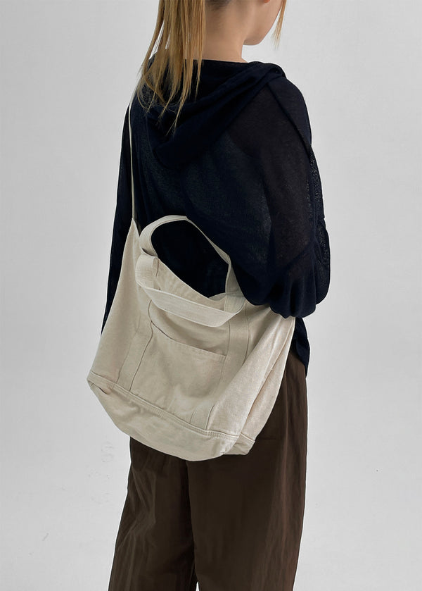Medial cotton two-way cross bag