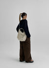 Medial cotton two-way cross bag