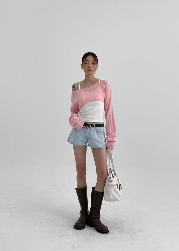 Dilua denim short pants