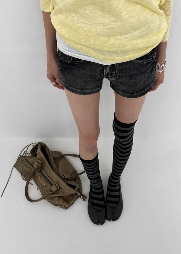 Ritol Low-waist Denim Shorts