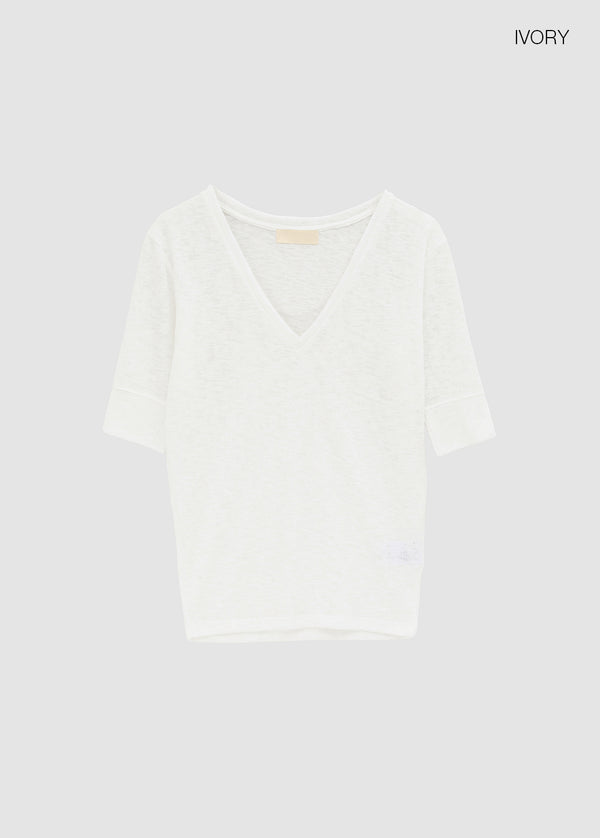 Duto V-neck Sleeveless Top