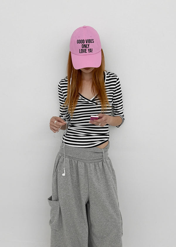 Ritu Color Lettering Ball Cap