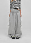 Churobi Two-way Cargo Elastic Pants
