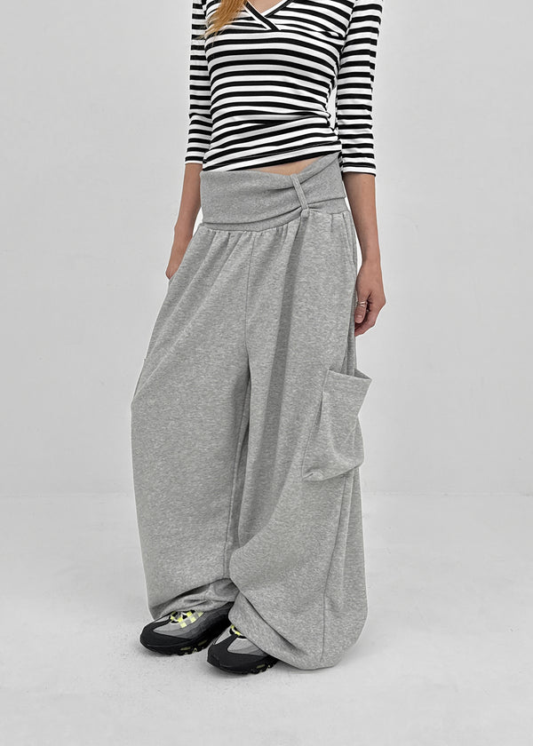 Churobi Two-way Cargo Elastic Pants