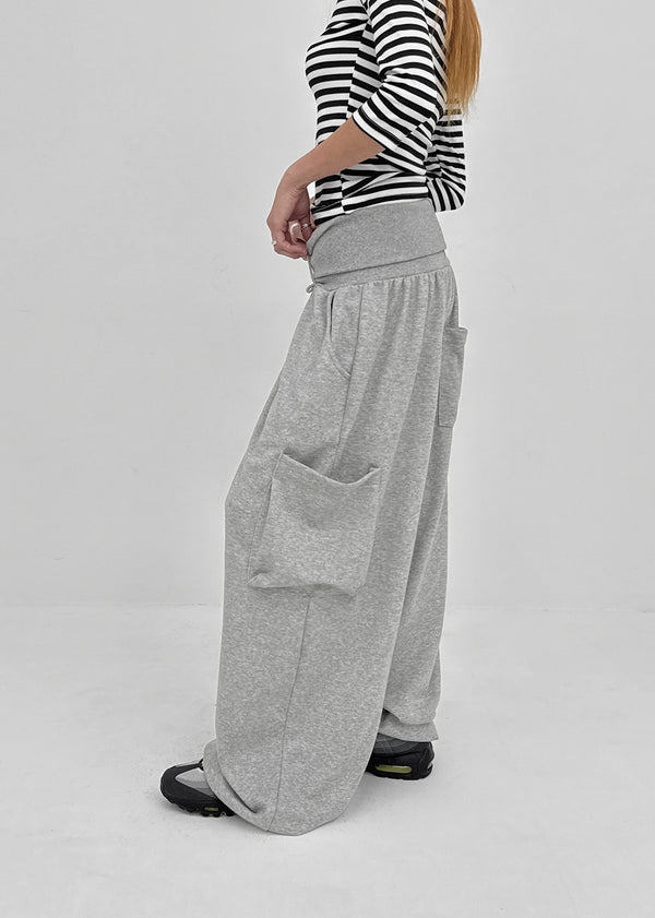 Churobi Two-way Cargo Elastic Pants