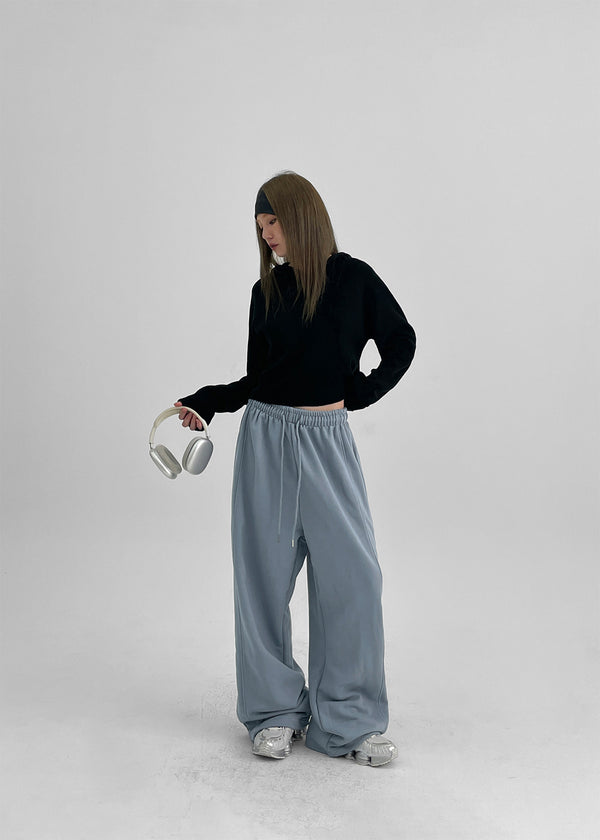 (UNISEX) DeKang 切口寬鬆褲