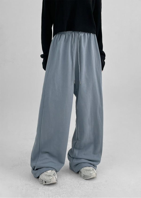 (UNISEX) DeKang 切口寬鬆褲