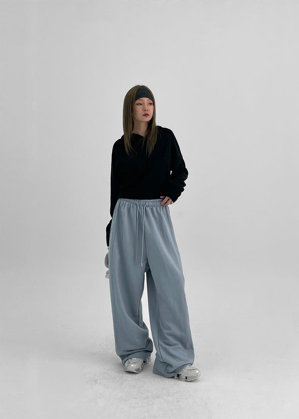 (UNISEX) DeKang 切口寬鬆褲