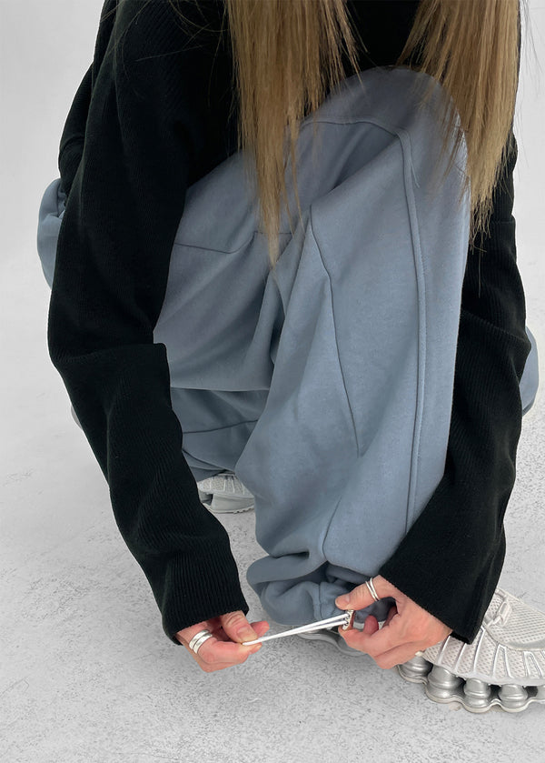 (UNISEX) DeKang 切口寬鬆褲