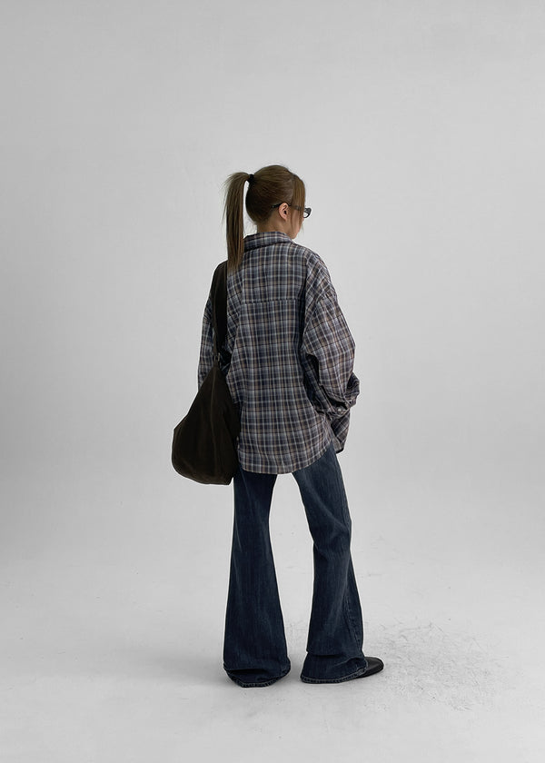 Fabien Washing Bootcut Denim Pants