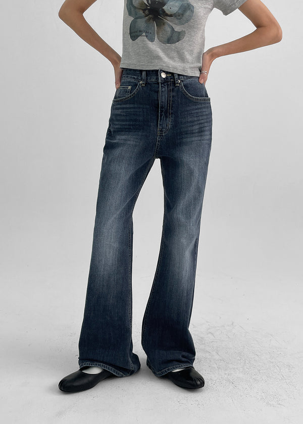Fabien Washing Bootcut Denim Pants