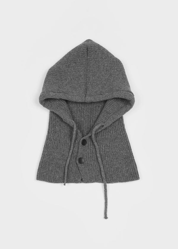 Living Bar 按鈕針織面罩