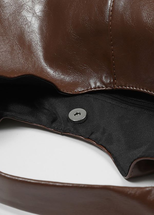 Oiseng Enamel Big Shoulder Bag