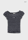 Helmon Stripe Unik Knit Short Sleeve T-shirt