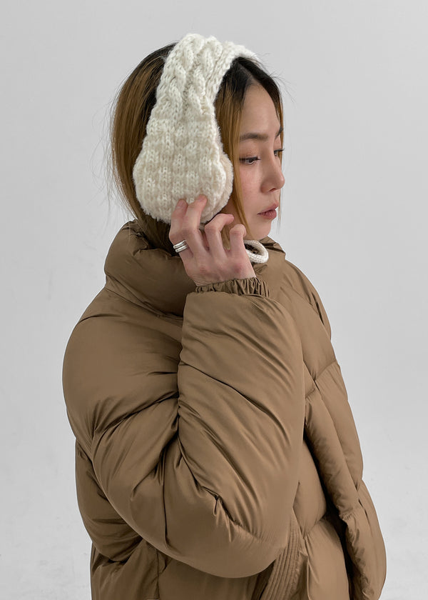 罗代提 cable knit 耳环