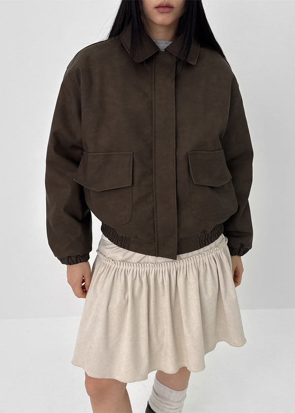 Reark Dumble Leather Jumper