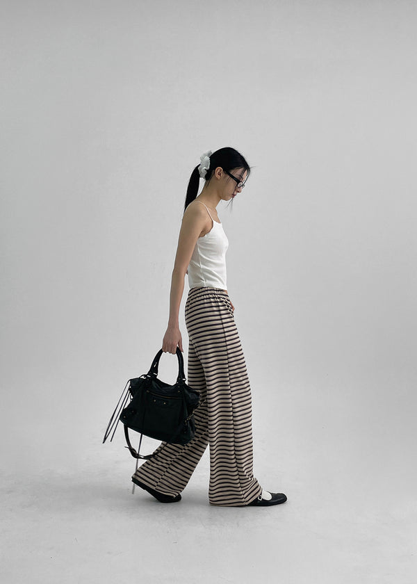 Pantalones de banda ancha Cohi Stripe