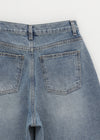 Jenfong Wash Weite Ballon-Jeans