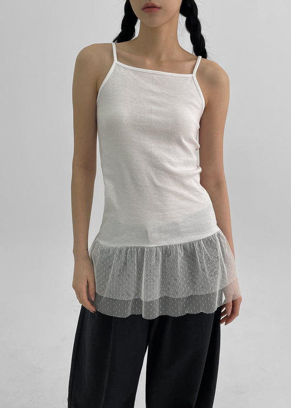 Capa de Nasi con Volantes de Rosette