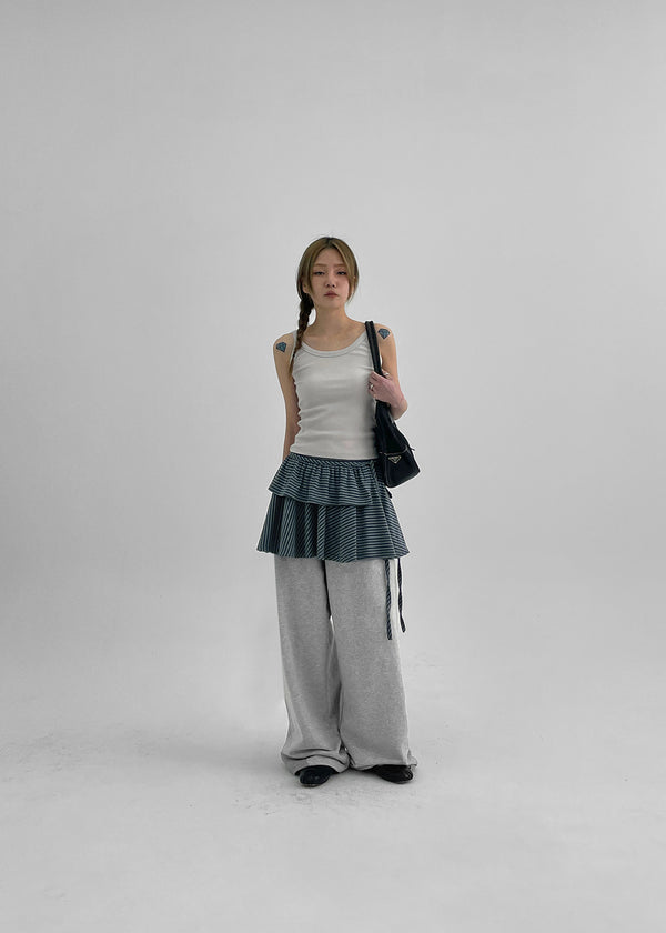 Weikin Geschichtete Zwei-Wege-Banding-Hose