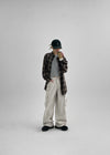 Crank Cotton Wide Cargo Pants