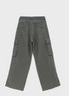 Crank Cotton Wide Cargo Pants