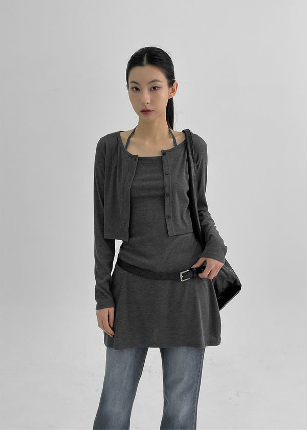 Bonia Boots Cut Washing Denim Pants