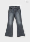 Bonia Boots Cut Washing Denim Pants