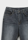 Bonia Boots Cut Washing Denim Pants