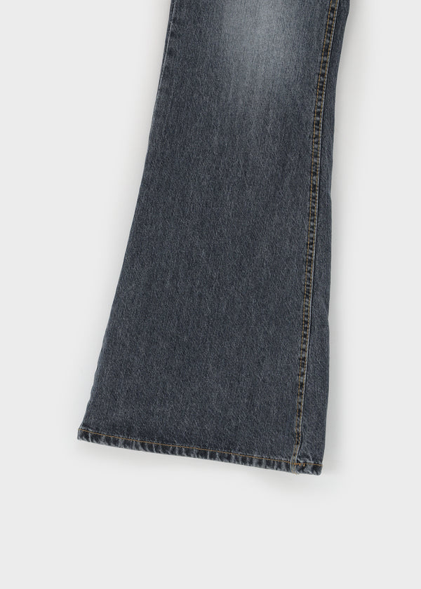 Bonia Boots Cut Washing Denim Pants