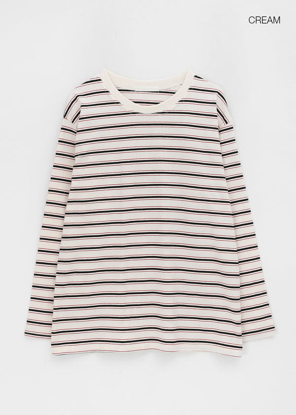Reaco Stripe Long Sleeve T-shirt
