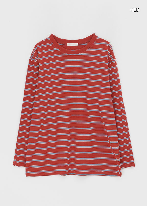 Reaco Stripe Long Sleeve T-shirt