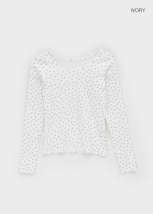 Utaki Star Dot Long Sleeve T-shirt