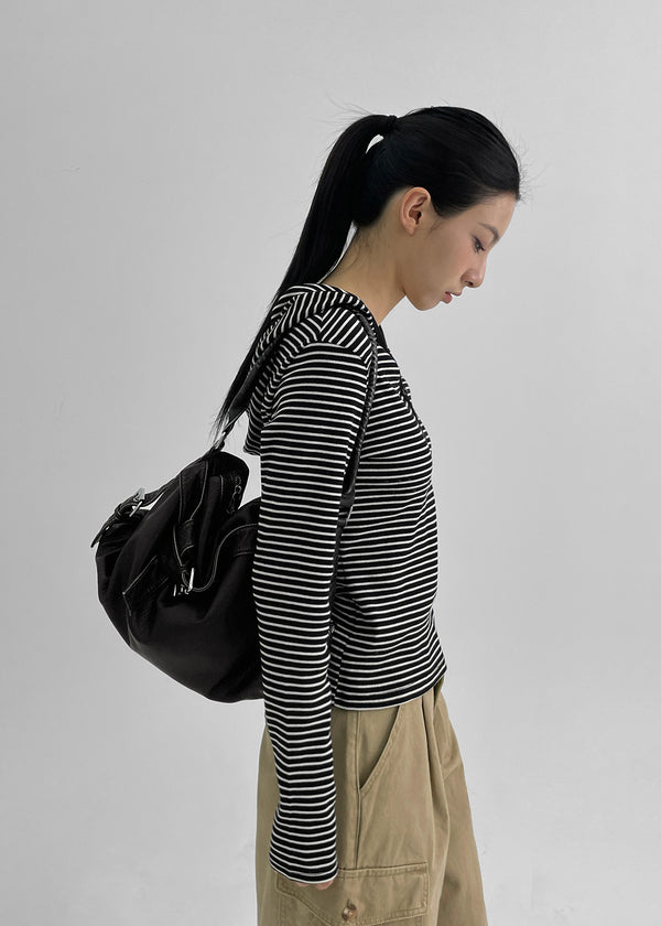 Geldon Two way Belt Leather Shoulder Bag