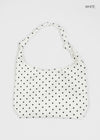 New Valley Nylon Dot Shoulder Bag