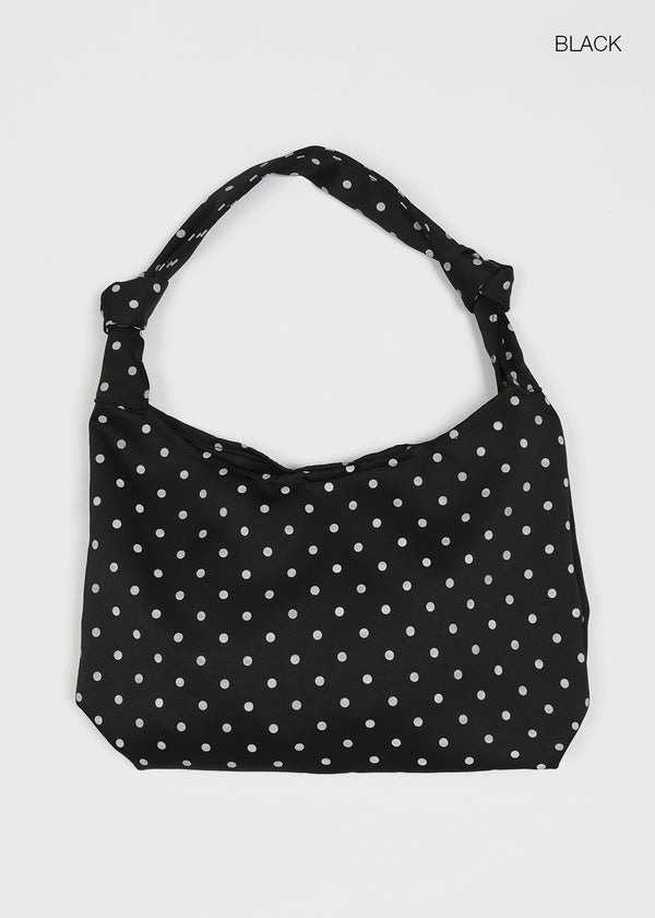 New Valley Nylon Dot Shoulder Bag