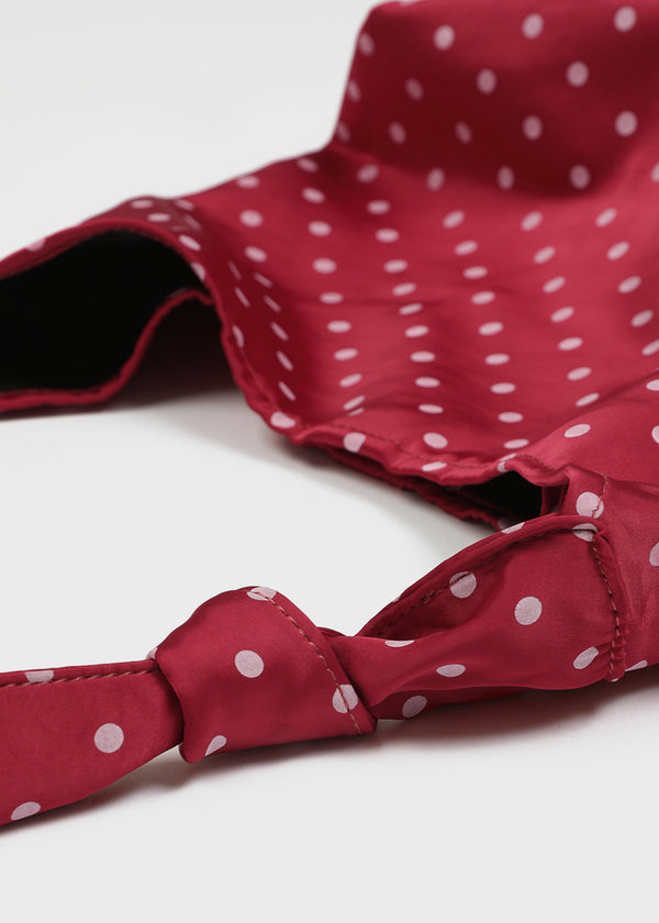 New Valley Nylon Dot Shoulder Bag