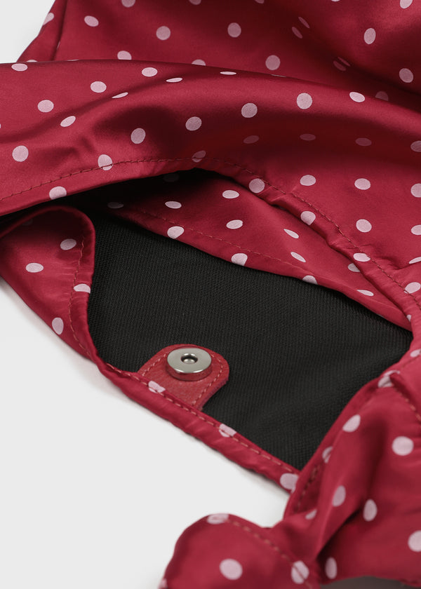 New Valley Nylon Dot Shoulder Bag