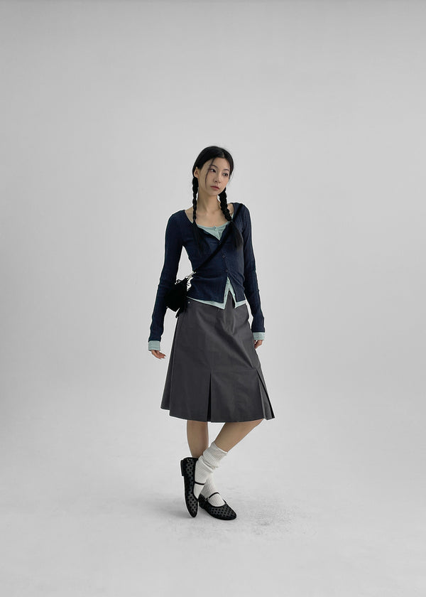 Roshel Dot See Through Flat Shoes