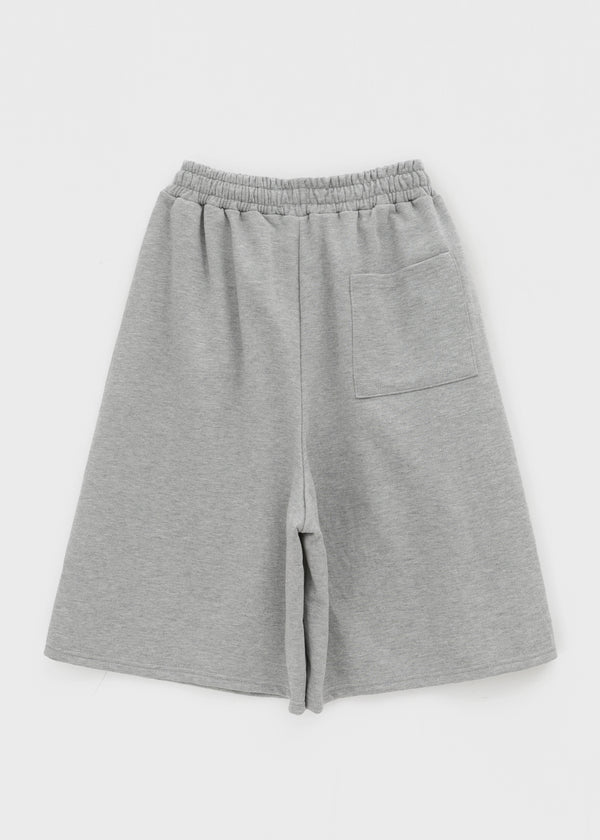 (UNISEX) Hugging Pintuck Bermuda Banding Pants