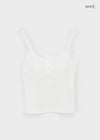 Doelt Henry Neck Lace Sleeveless (Built-in Cap)