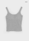 Doelt Henry Neck Lace Sleeveless (Built-in Cap)