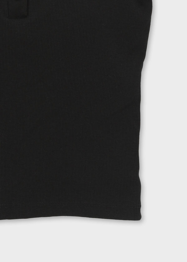 Doelt Henry Neck Lace Sleeveless (Built-in Cap)